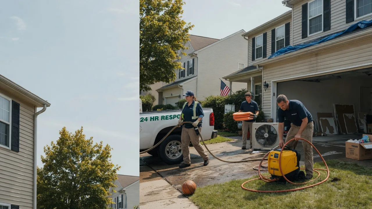 Emergency Water Damage Restoration in Le Raysville, PA near me